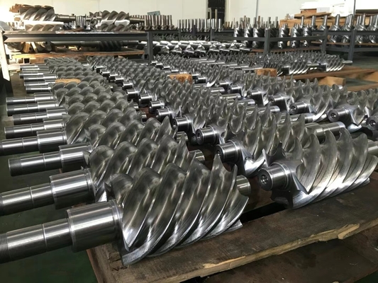 ISO14001 स्क्रू कंप्रेसर रोटर्स सामान्य तेल इंजेक्षन 10hp-300hp