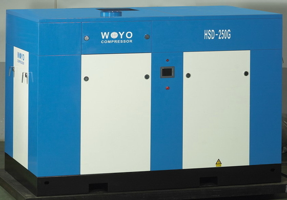 220V 60HZ रोटरी एयर स्क्रू कंप्रेसर 160kw औद्योगिक रोटरी स्क्रू कंप्रेसर