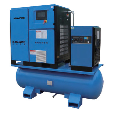 लेजर कटिंग के लिए 10hp इंटीग्रेटेड एयर कंप्रेसर 1.55MPA G1 / 2 पाइप के साथ